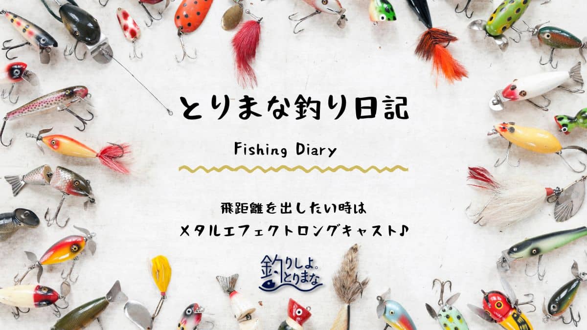 釣りたいならかっ飛ばせ♪飛距離を出したい時はジャクソンのメタルエフェクトロングキャストが超絶オススメです♪