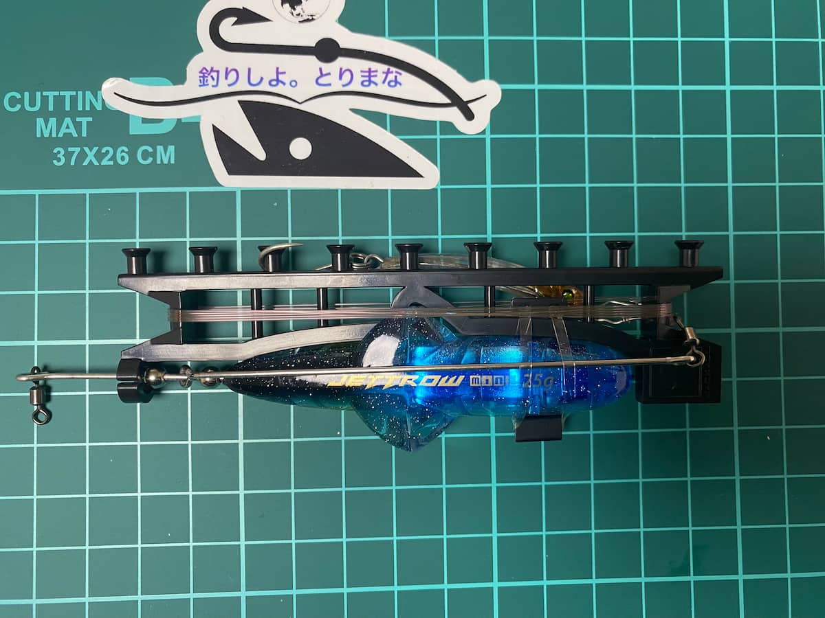私が実際に釣りで使用したジャッカルのジェットローミニの写真